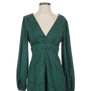 Lulu's Green Mini Dress